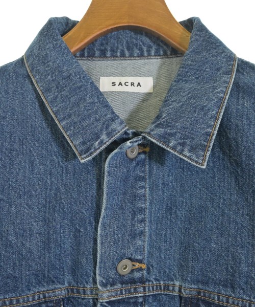 SACRA（サクラ）デニムジャケット 青 サイズ:38(M位) レディース/2200617799023
