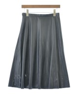 SACRA（サクラ）ひざ丈スカート 紺 サイズ:38(M位) レディース/2200632383023