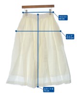 SACRA（サクラ）ロング・マキシ丈スカート 白 サイズ:38(M位) レディース/2200634506109