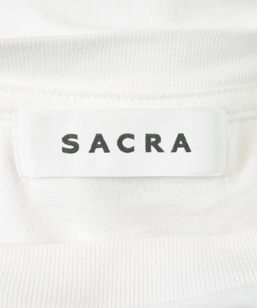 SACRA（サクラ）Tシャツ・カットソー 白 サイズ:38(M位) レディース/2200611138026