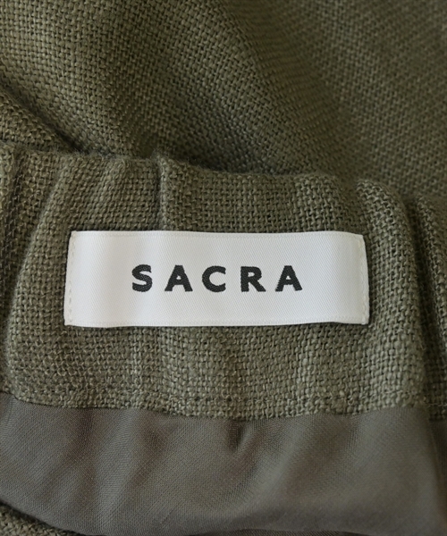 SACRA（サクラ）ロング・マキシ丈スカート カーキ サイズ:38(M位) レディース/2200586038116