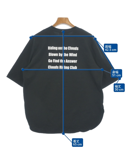 SACRA（サクラ）Tシャツ・カットソー 黒 サイズ:38(M位) レディース/2200612665019