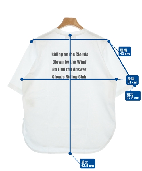 SACRA（サクラ）Tシャツ・カットソー 白 サイズ:38(M位) レディース/2200612665026