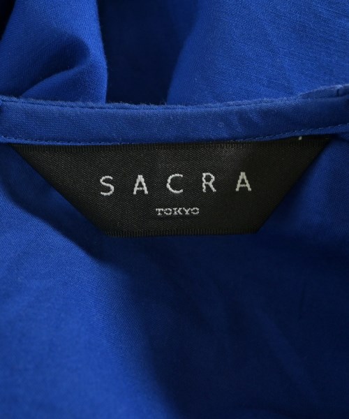 SACRA（サクラ）ブラウス 青 サイズ:38(M位) レディース/2200614848199