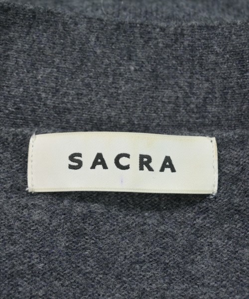SACRA（サクラ）カーディガン グレー サイズ:38(M位) レディース/2200615042053