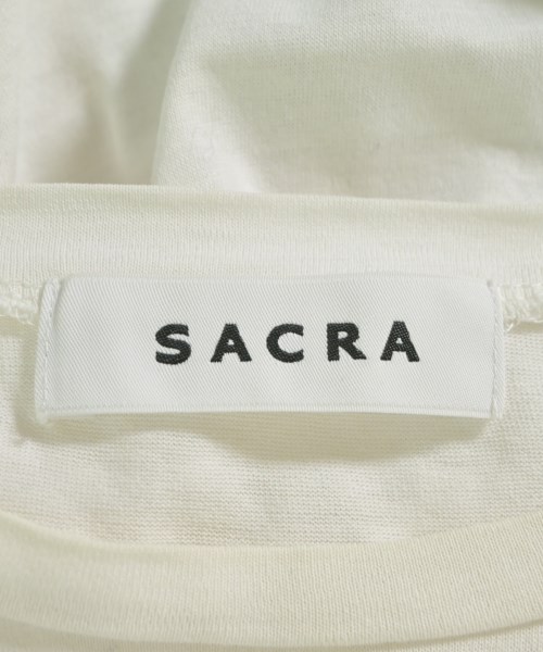 SACRA（サクラ）Tシャツ・カットソー 白 サイズ:38(M位) レディース/2200616803097