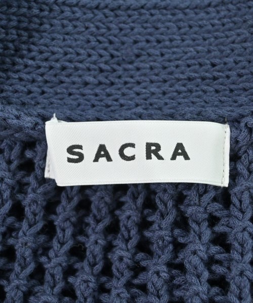 SACRA（サクラ）カーディガン 青 サイズ:38(M位) レディース/2200592549064