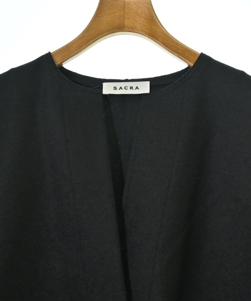SACRA（サクラ）カジュアルシャツ 黒 サイズ:38(M位) レディース/2200671004026