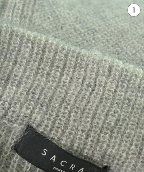 SACRA（サクラ）ニット・セーター グレー サイズ:38(M位) レディース/2200671645038