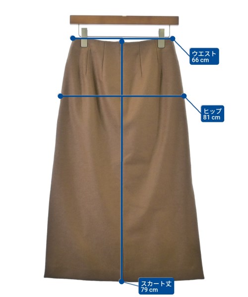 SACRA（サクラ）ロング・マキシ丈スカート 茶 サイズ:36(S位) レディース/2200672869150