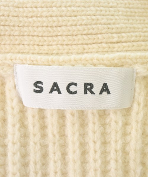 SACRA（サクラ）カーディガン 白 サイズ:38(M位) レディース/2200674935013