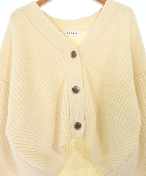 SACRA（サクラ）カーディガン 白 サイズ:38(M位) レディース/2200674935013