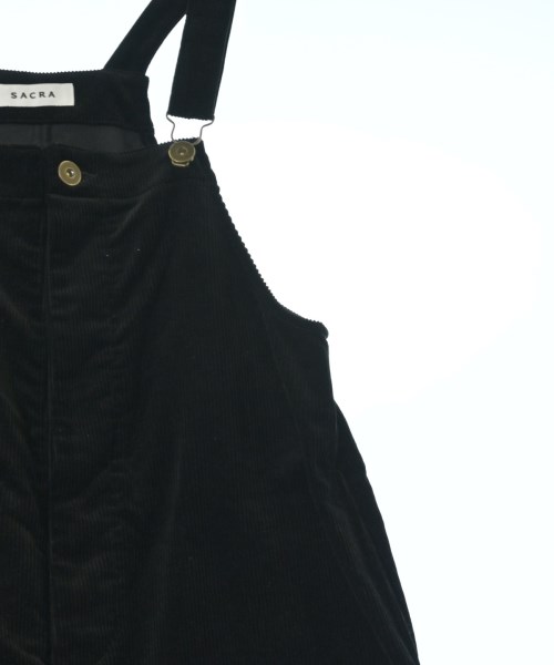 SACRA（サクラ）オールインワン/サロペット 黒 サイズ:38(M位) レディース/2200673296023