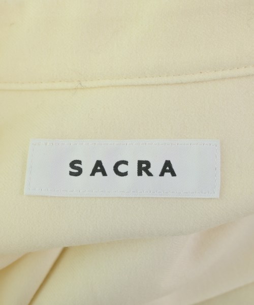 SACRA（サクラ）カジュアルシャツ 白 サイズ:38(M位) レディース/2200685944011