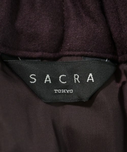 SACRA（サクラ）ロング・マキシ丈スカート 赤 サイズ:38(M位) レディース/2200689942051
