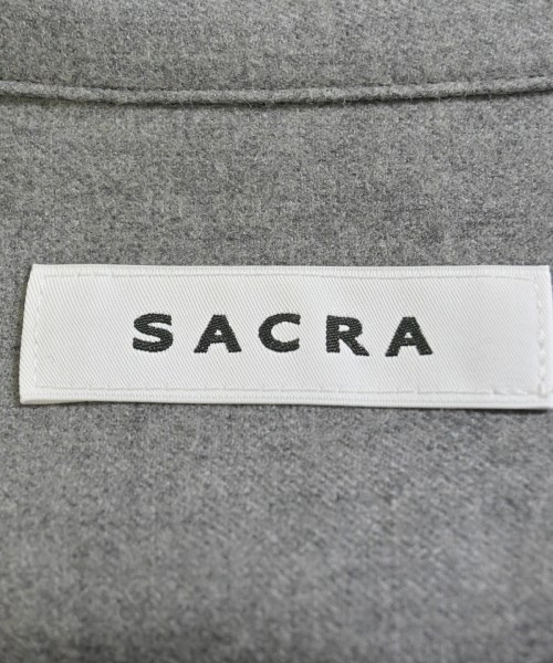 SACRA（サクラ）カジュアルシャツ グレー サイズ:38(M位) レディース/2200692103043