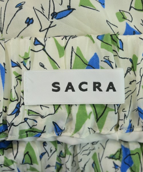 SACRA（サクラ）ロング・マキシ丈スカート 白 サイズ:38(M位) レディース/2200698248052