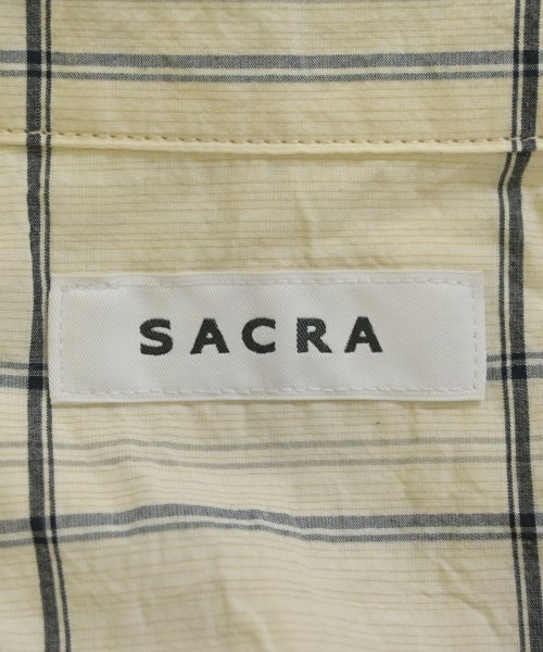 SACRA（サクラ）カジュアルシャツ 白 サイズ:38(M位) レディース/2200698630017
