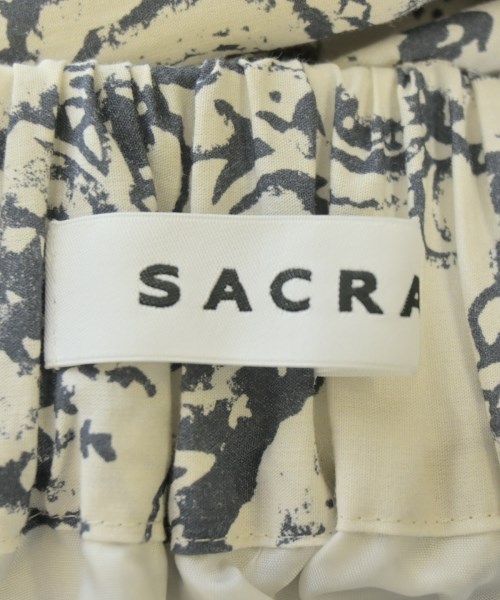 SACRA（サクラ）ロング・マキシ丈スカート 白 サイズ:36(S位) レディース/2200698630055