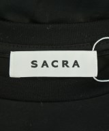 SACRA（サクラ）Tシャツ・カットソー 黒 サイズ:38(M位) レディース/2200695160098