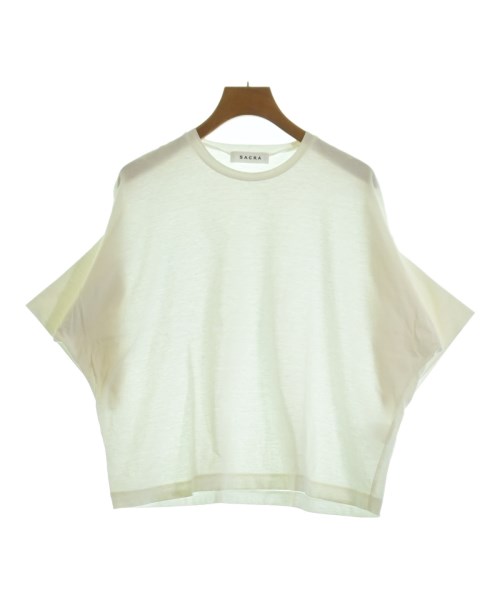 SACRA(サクラ)Tシャツ・カットソー 白 サイズ:38(M位)/2200699112109