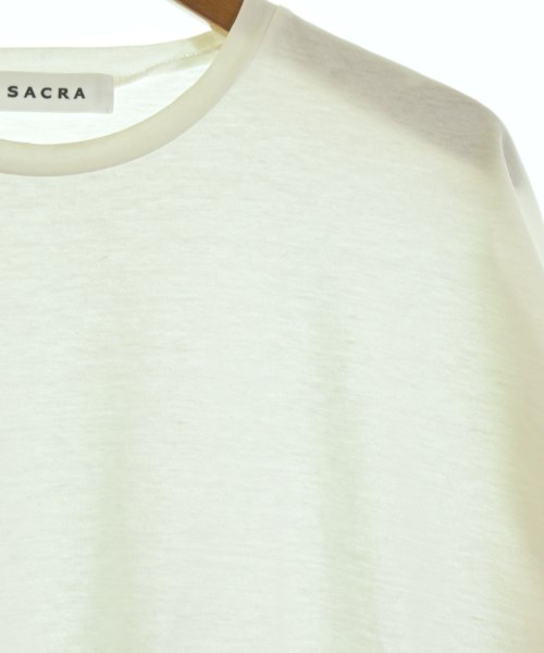 SACRA（サクラ）Tシャツ・カットソー 白 サイズ:38(M位) レディース/2200699112109