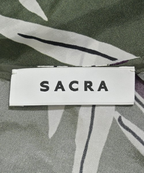SACRA（サクラ）ブラウス 緑 サイズ:38(M位) レディース/2200700761029