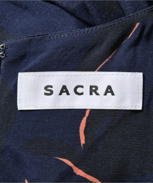 SACRA（サクラ）ワンピース 紺 サイズ:38(M位) レディース/2200659181312