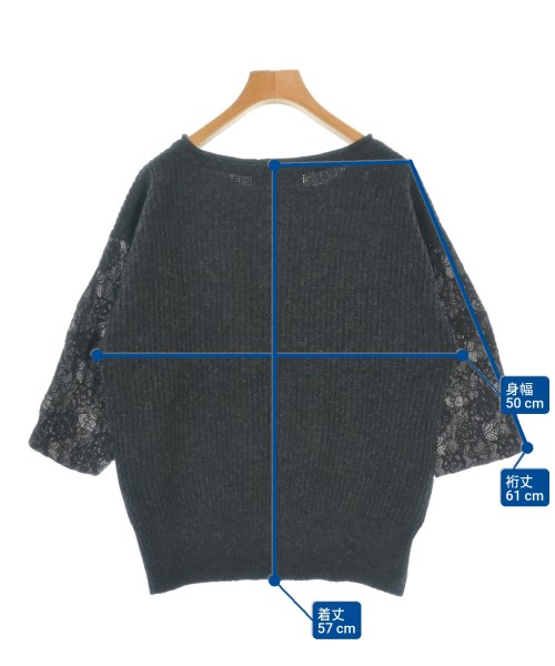 SACRA（サクラ）ニット・セーター グレー サイズ:F レディース/2200661099049