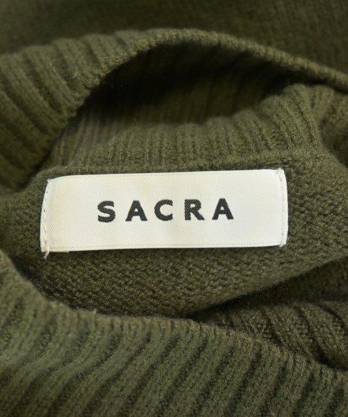 SACRA（サクラ）ニット・セーター カーキ サイズ:38(M位) レディース/2200711152281