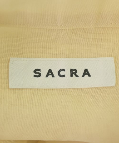 SACRA（サクラ）カジュアルシャツ ベージュ サイズ:38(M位) レディース/2200711152298