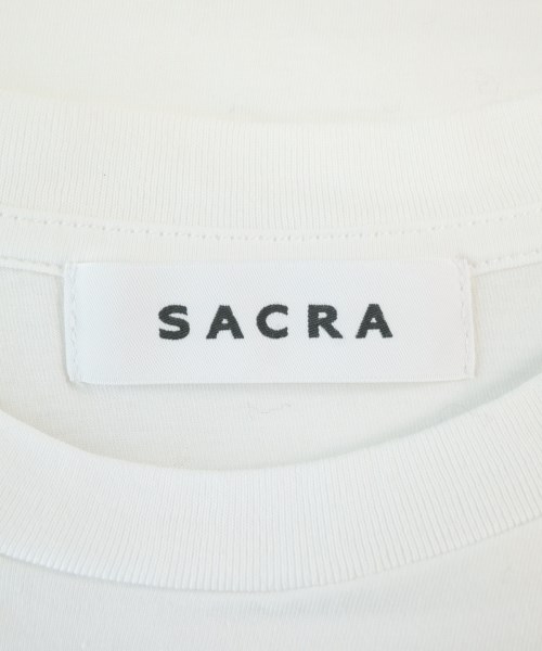 SACRA（サクラ）Tシャツ・カットソー 白 サイズ:38(M位) レディース/2200710730107