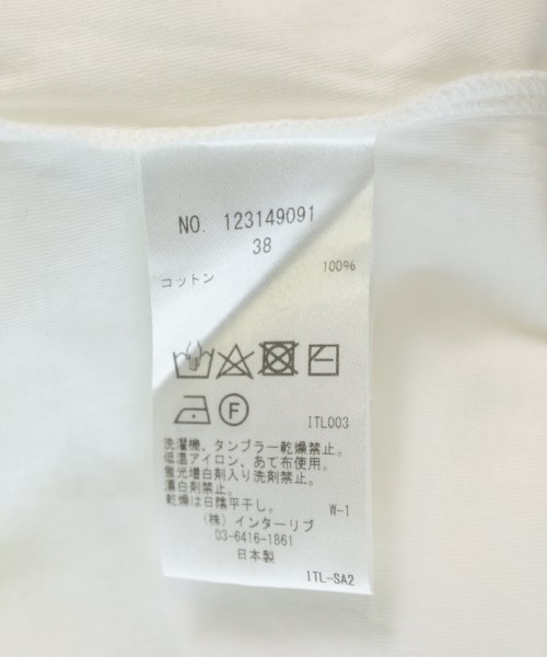 SACRA（サクラ）Tシャツ・カットソー 白 サイズ:38(M位) レディース/2200710730107