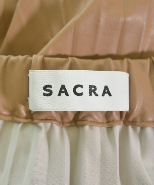 SACRA（サクラ）ロング・マキシ丈スカート 茶 サイズ:36(S位) レディース/2200713047226