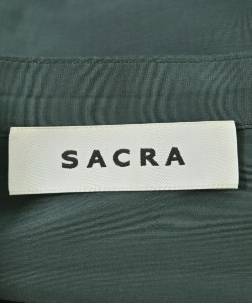 SACRA（サクラ）カジュアルシャツ 緑 サイズ:38(M位) レディース/2200717318032