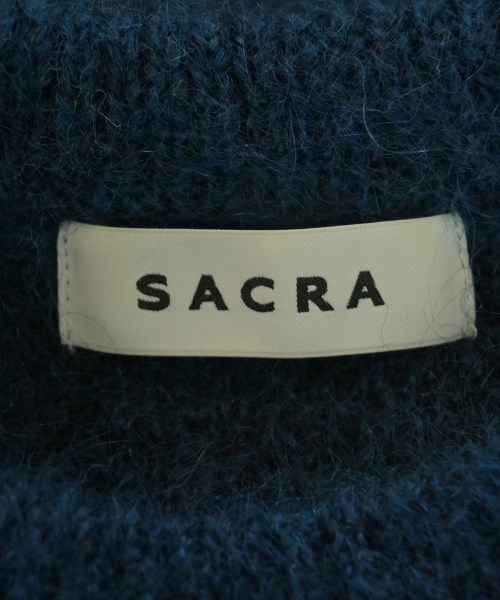 SACRA（サクラ）ニット・セーター 青 サイズ:38(M位) レディース/2200713173062