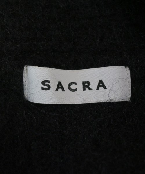 SACRA（サクラ）カーディガン 黒 サイズ:38(M位) レディース/2200645207057