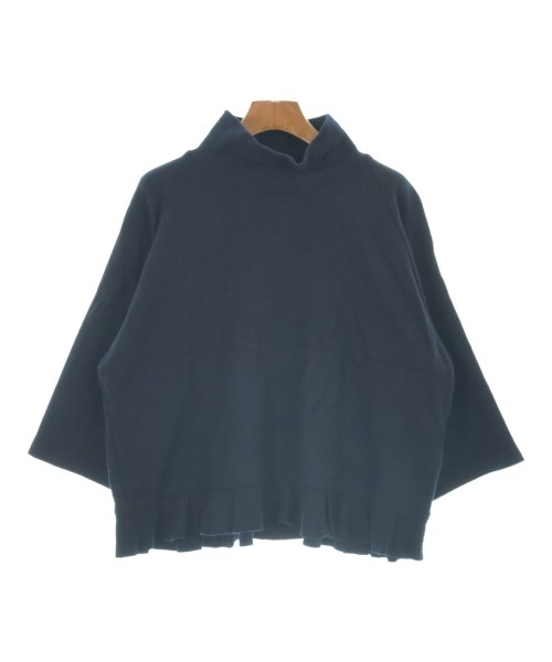 SACRA(サクラ)ブラウス 紺 サイズ:38(M位)/2200648525042