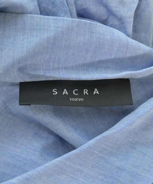 SACRA（サクラ）ブラウス 青 サイズ:38(M位) レディース/2200637563260
