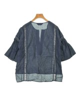 SACRA（サクラ）ブラウス 紺 サイズ:38(M位) レディース/2200626692049