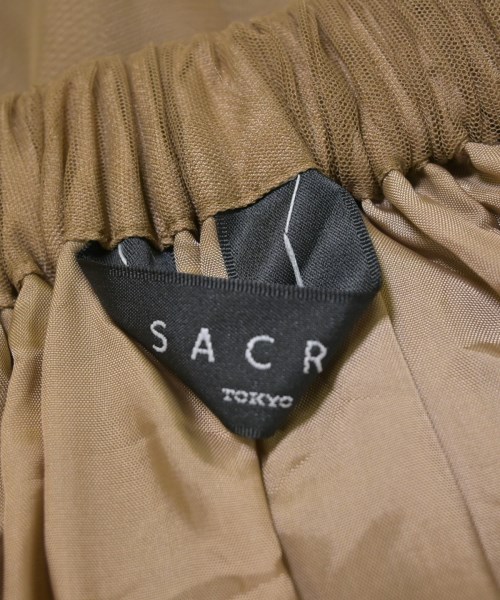 SACRA（サクラ）ロング・マキシ丈スカート 茶 サイズ:38(M位) レディース/2200699639071