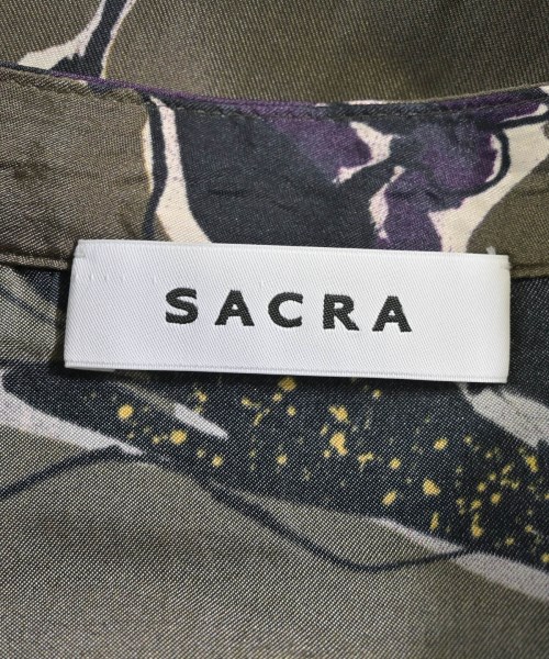 SACRA（サクラ）ブラウス カーキ サイズ:38(M位) レディース/2200701976033