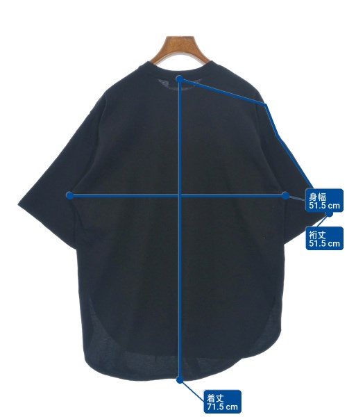 SACRA（サクラ）Tシャツ・カットソー 黒 サイズ:38(M位) レディース/2200708956021