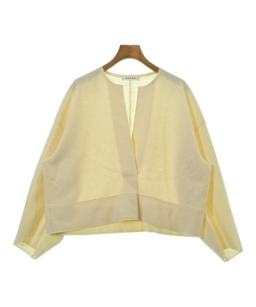 SACRA(サクラ)カジュアルジャケット 白 サイズ:38(M位)/2200664436162