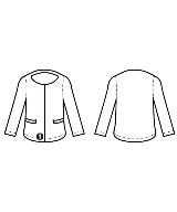 SACRA（サクラ）カジュアルジャケット 白 サイズ:38(M位) レディース/2200664436162