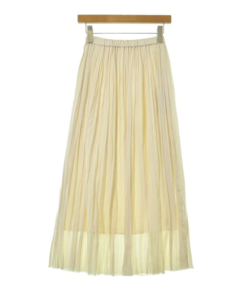 SACRA(サクラ)ロング・マキシ丈スカート 白 サイズ:36(S位)/2200664521189