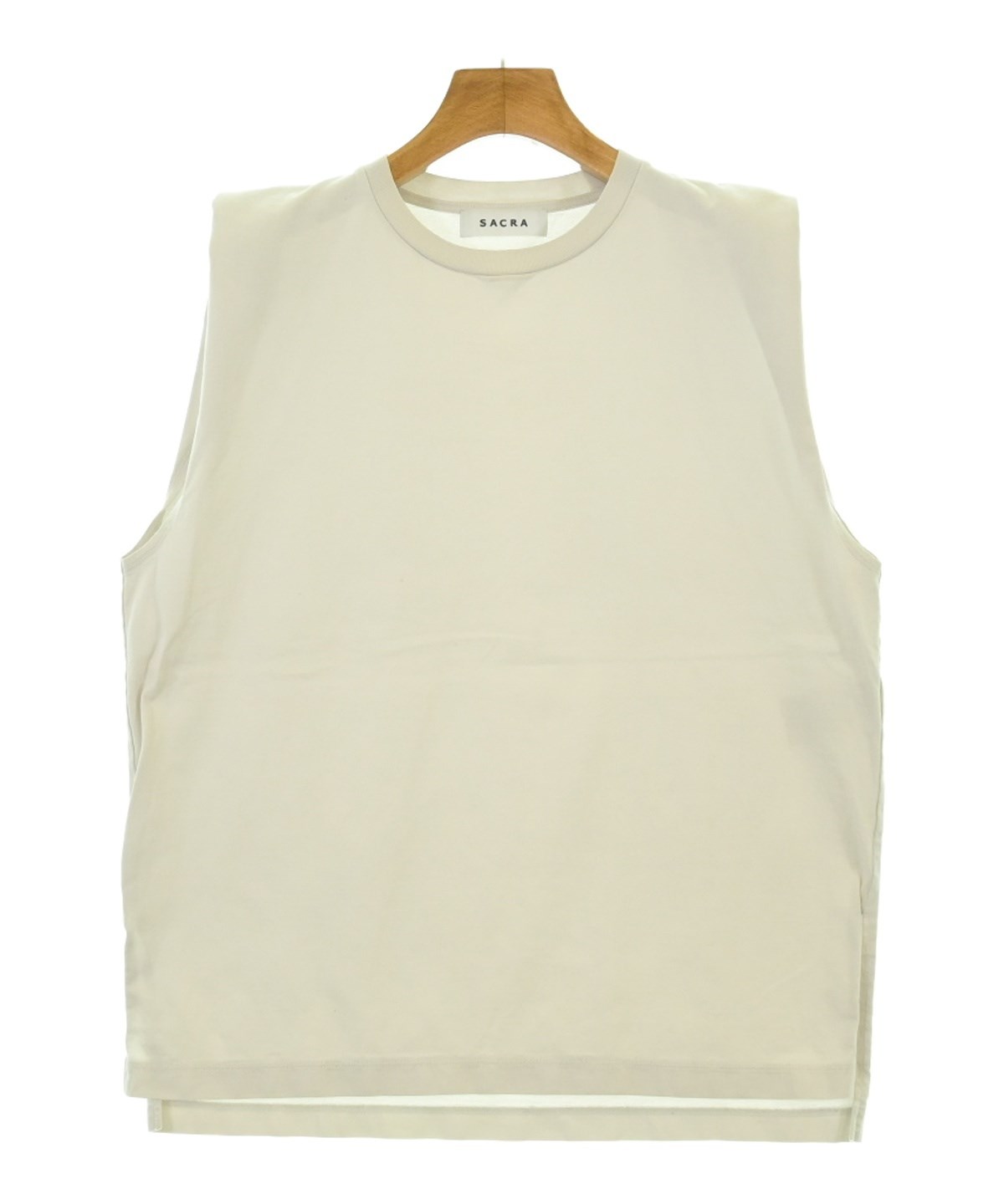SACRA(サクラ) レディース トップス タンクトップ SACRA（サクラ）タンクトップ グレー サイズ:38(M位) レディース