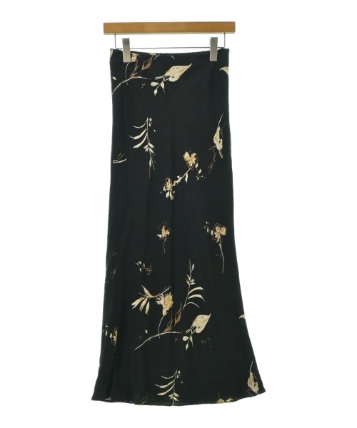 SACRA(サクラ)ロング・マキシ丈スカート 黒 サイズ:36(S位)/2200669329131