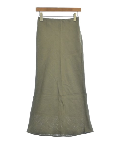 SACRA(サクラ)ロング・マキシ丈スカート カーキ サイズ:36(S位)/2200664077105