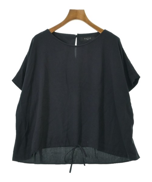 SACRA(サクラ)ブラウス 紺 サイズ:38(M位)/2200670646043